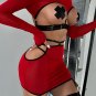 Dare To Bare 4 Piece Garter Set