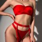 Never Ever 3 Piece Garter Set