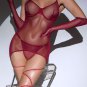 Shockingly Sheer Chemise Set