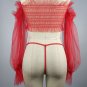 Ruffled Goddess Bra Set