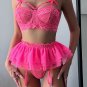 Lust Over You Garter Bra Set