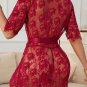 Special Lover Lace PJ Robe Set
