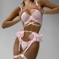 Not Nice Lace Garter 4 Piece Set