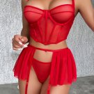 Midnight Beauty Longline Bra Set