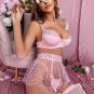 Making Up Stories Sheer Dot 3 Piece Set