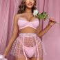 Making Up Stories Sheer Dot 3 Piece Set