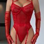 Harnessed Seduction Garter Teddy