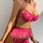 Erin Gartered Bra Set