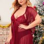 Plus Size Dangerous Flirt Babydoll Set