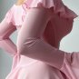 Alluring Pink Lingerie with Bell Sleeves