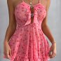 Romantic Pink Cherry Print Chemise