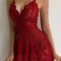 Midnight Elegance Lace Babydoll