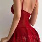 Midnight Elegance Lace Babydoll