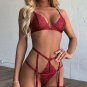 Alluring Lace Garter and Bra Set