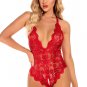Stunning Lace Teddy with Strappy Neckline