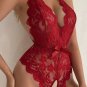 Alluring Lace Plunge Teddy