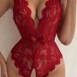 Alluring Lace Plunge Teddy