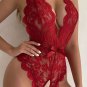 Alluring Lace Plunge Teddy
