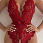 Alluring Lace Plunge Teddy