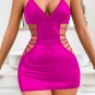 Alluring Open Back Leather Chemise