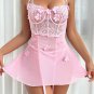 Blushing Blooms Babydoll Set