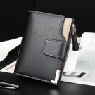 Men PU Wallet Short Folding Purse