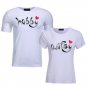 Hubby Love Wifey Printed Couple Short Sleeve T-Shirt