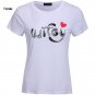 Hubby Love Wifey Printed Couple Short Sleeve T-Shirt