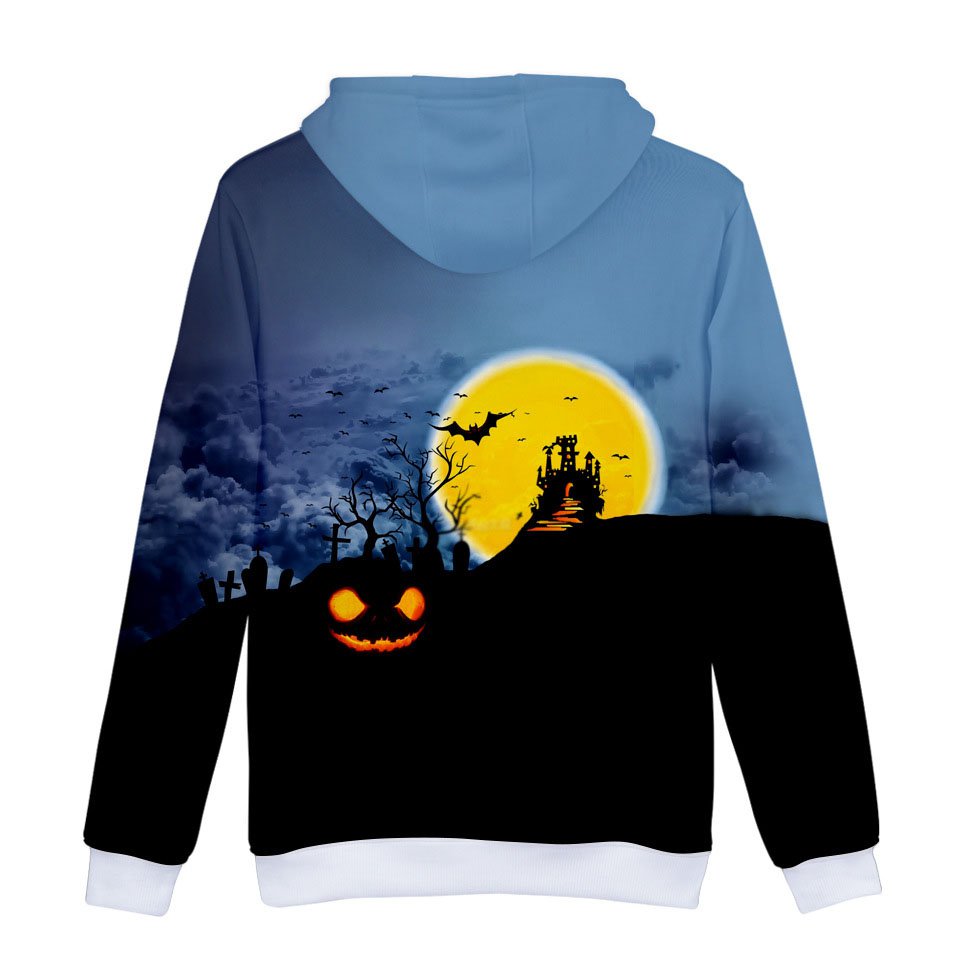 Men's 3D Print Casual Long Sleeve Pullover Hoodie