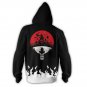 Men's 3D Hokage Print Casual Fashion Cardigan Long Sleeve Hoodie