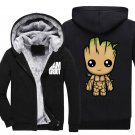 Men's 3D Print Long Sleeve Thicken Jackets