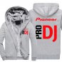 Men's Hooded Zipper Front Jacket Winter Thicken Fleece Lined Sweatshirts