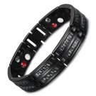 Titanium 4 Health Elements Magnetic Pain Relief Bracelets for Arthritis