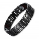 Mens Magnetic Bracelet For Pain Relief Titanium 4 in 1 Balance Bracelet