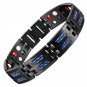 Summoner -Mens Carbon Fiber Titanium Energy Magnetic Therapy Golf Bracelets