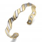 Dynamic-Unique Design Mix Color Pain Relieve Copper Magnetic Bangles