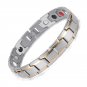 Super Hero- 4 in 1 Stainless Steel Bio Energy Magnetic Bracelets Pain Arthritis