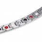 Super Hero- 4 in 1 Stainless Steel Bio Energy Magnetic Bracelets Pain Arthritis