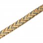 Swordsman-Silver Gold Plated Stainless Steel Healing Magnetic Bracelet for Pain