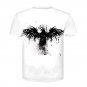 Fashion Men's 3D Angel Print Short Sleeve T-shirt