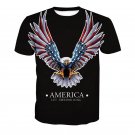 Men's Eagles 3D Printed Short Sleeve T-Shirts Tee