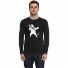 Men's Fashion Casual Unicorn Printing T-Shirt
