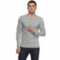 Men's Casual Long Sleeve Button T-Shirt Top