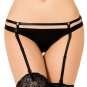 Plus Size Double Straps Concise Garter Panty
