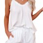Ruffle Trim Cami PJ Set
