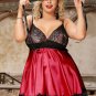 Plus Size Dim The Lights Babydoll Set