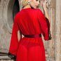 Plus Size Sheer Mesh and Lace Robe Set