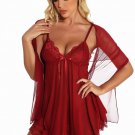 Ravishing Soft Lace Babydoll Set