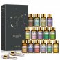15pcs Essential Oils Set, 5ml Lavender Vanilla Peppermint Rosemary