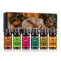 Pure Essential Oils Natural Plant Aroma Eucalyptus Vanilla Mint Rose Tea Tree